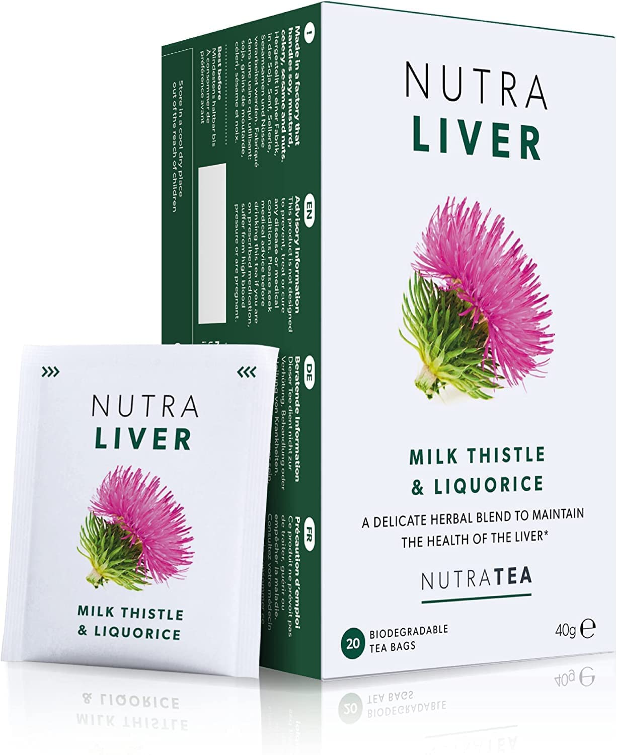 71WU1NWu-aL._SL1500_ NUTRALIVER - Detox Tea for Liver Cleansing and Support - Image 1